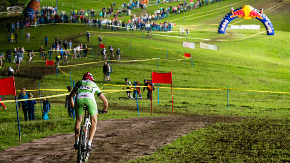 Strecke bei der Bike Night