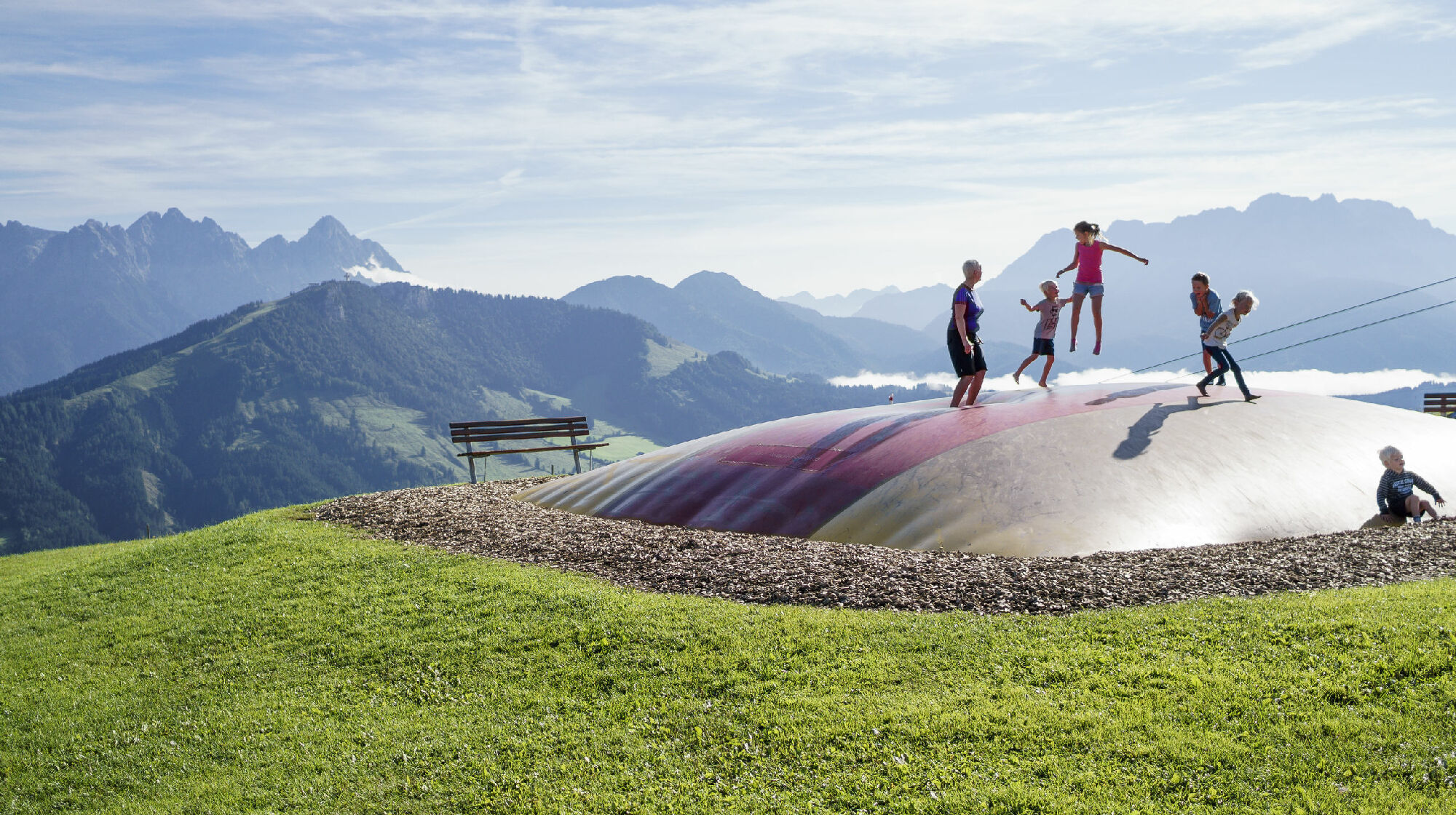 Familienspaß mit Aussicht