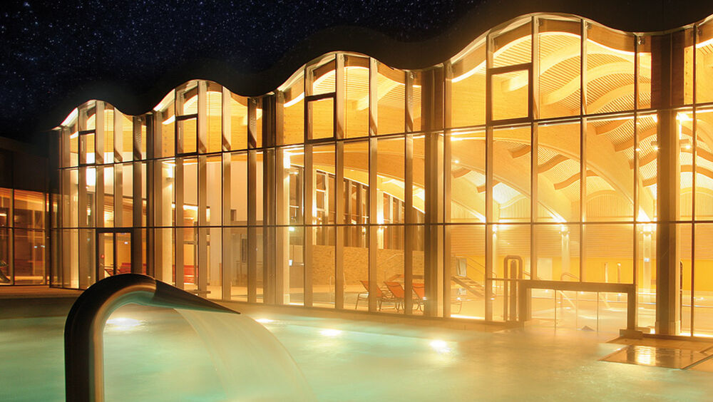 Becken im Alpenbad Leutasch