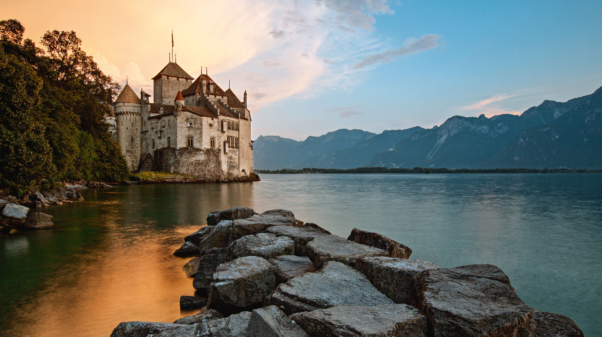 Schloss Chillon am See
