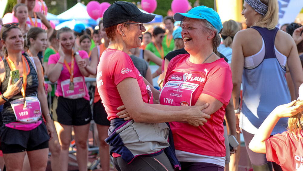 Teilnehmerinnen beim Bodensee Frauenlauf