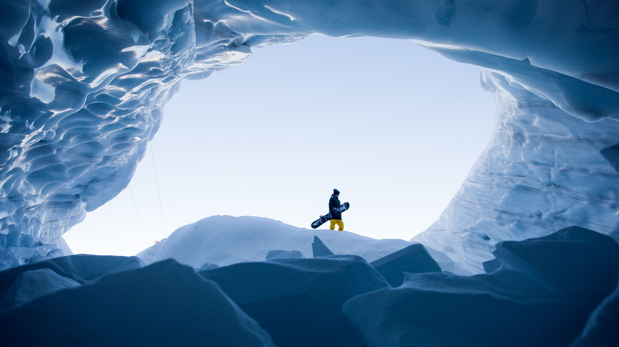 Das ewige Eis am Hintertuxer Gletscher