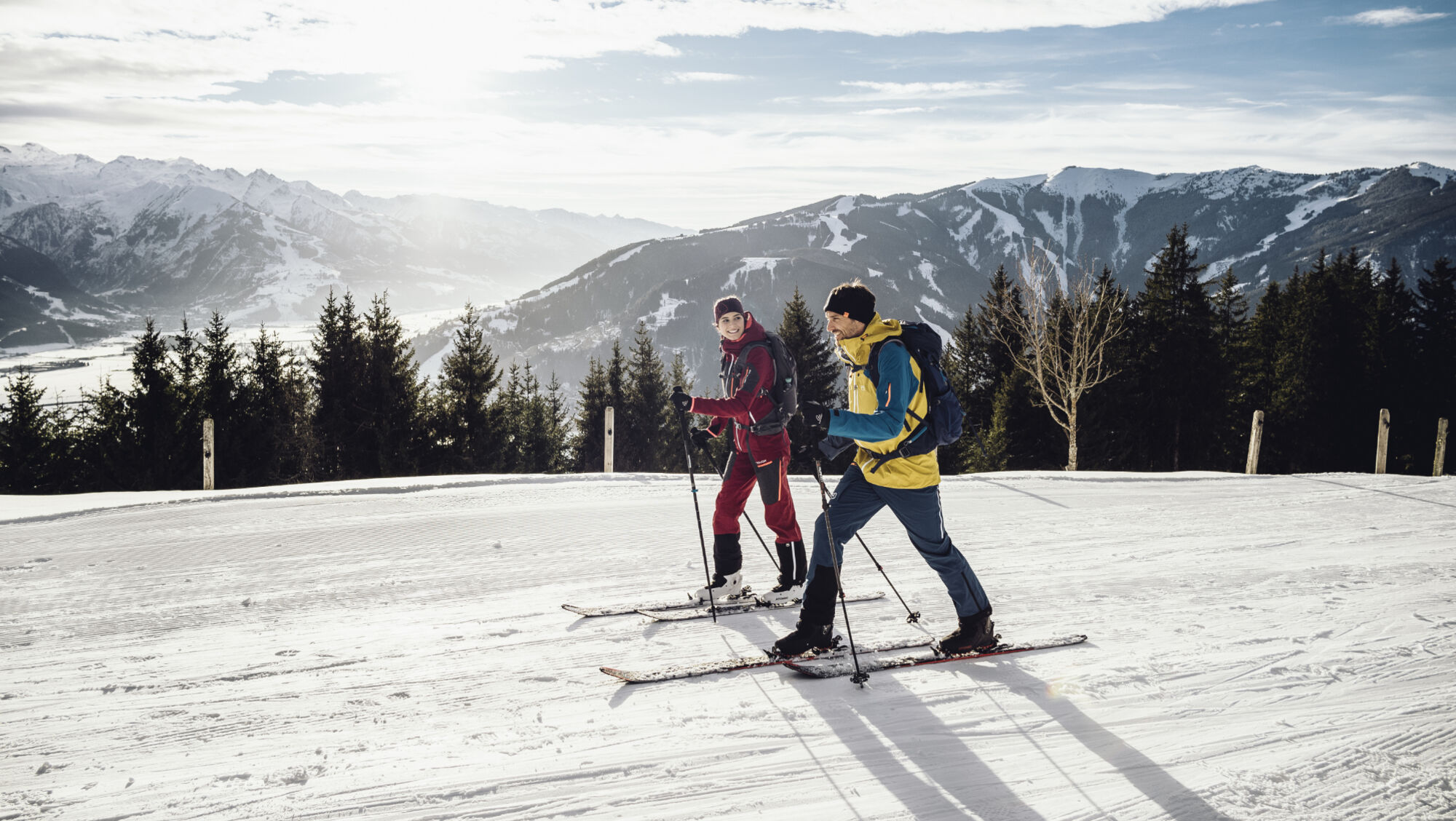 Skitourengeher am Ronachkopf