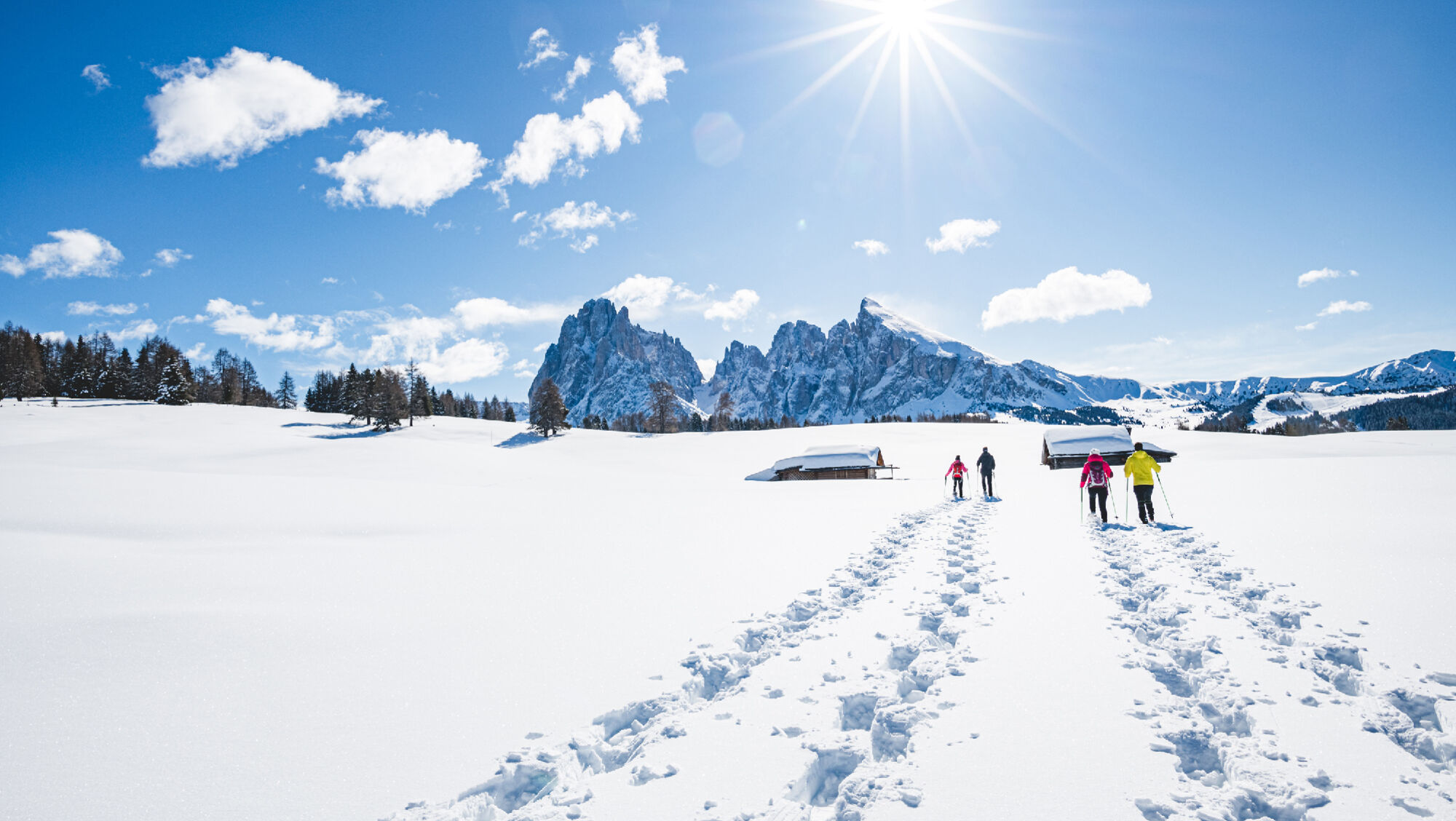 Winterwandern in Gröden