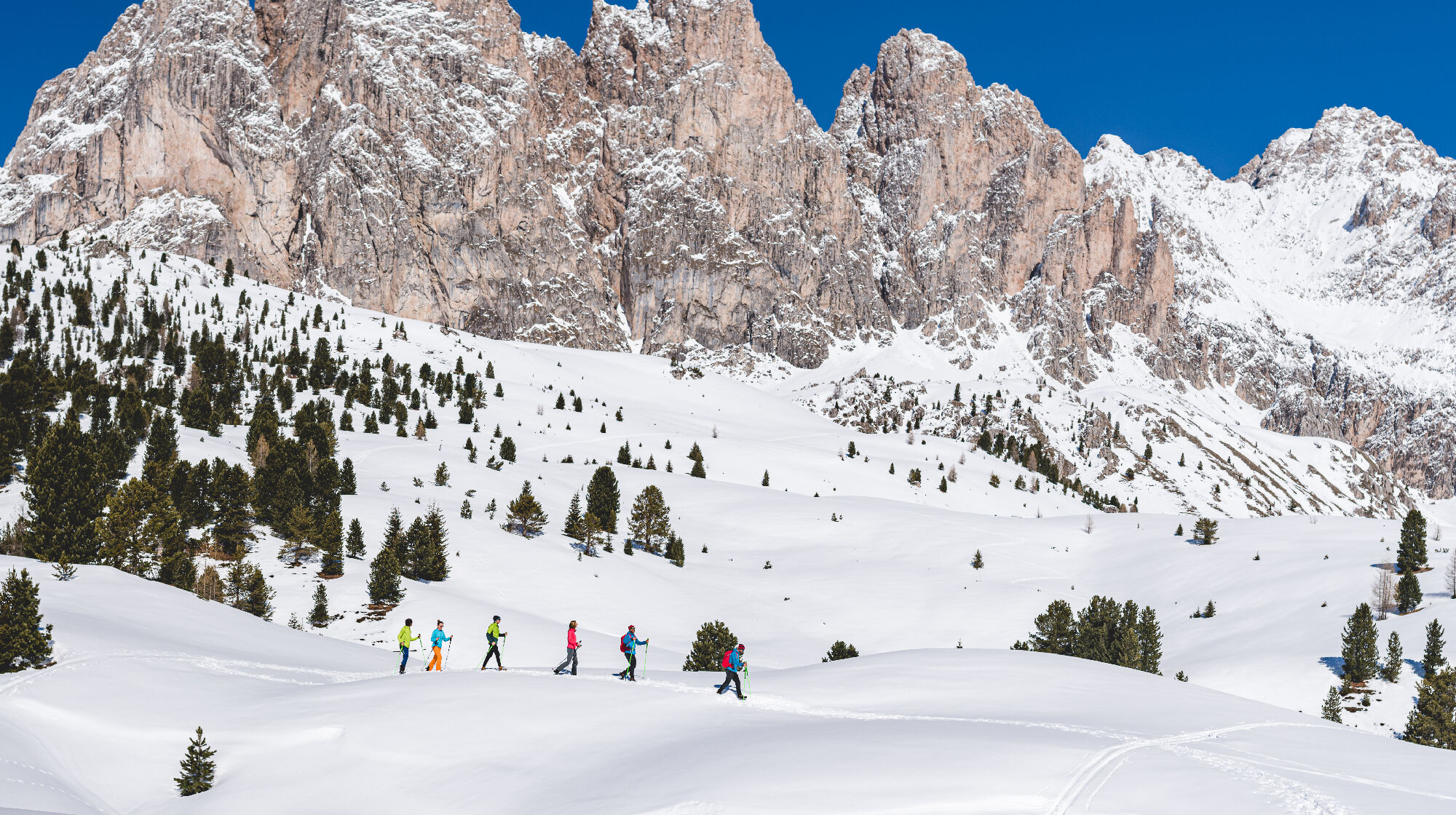 Winterwandern in Gröden
