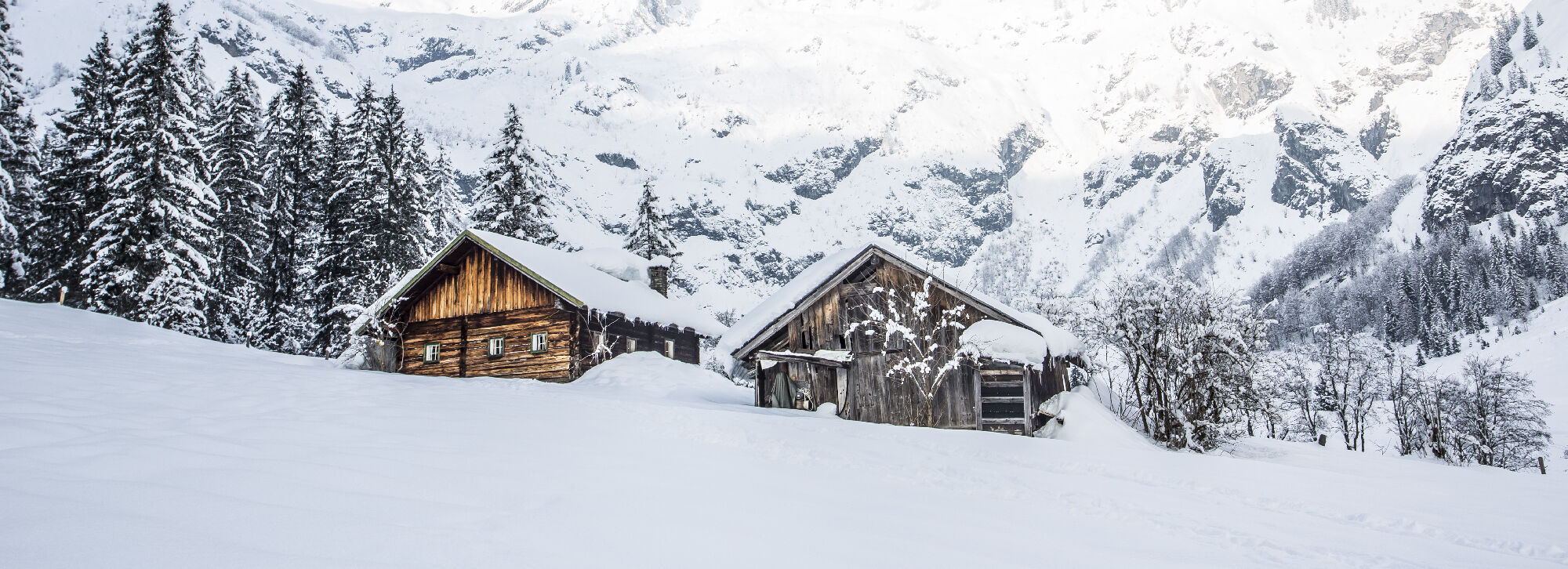Winterstimmung im Salzburger Land