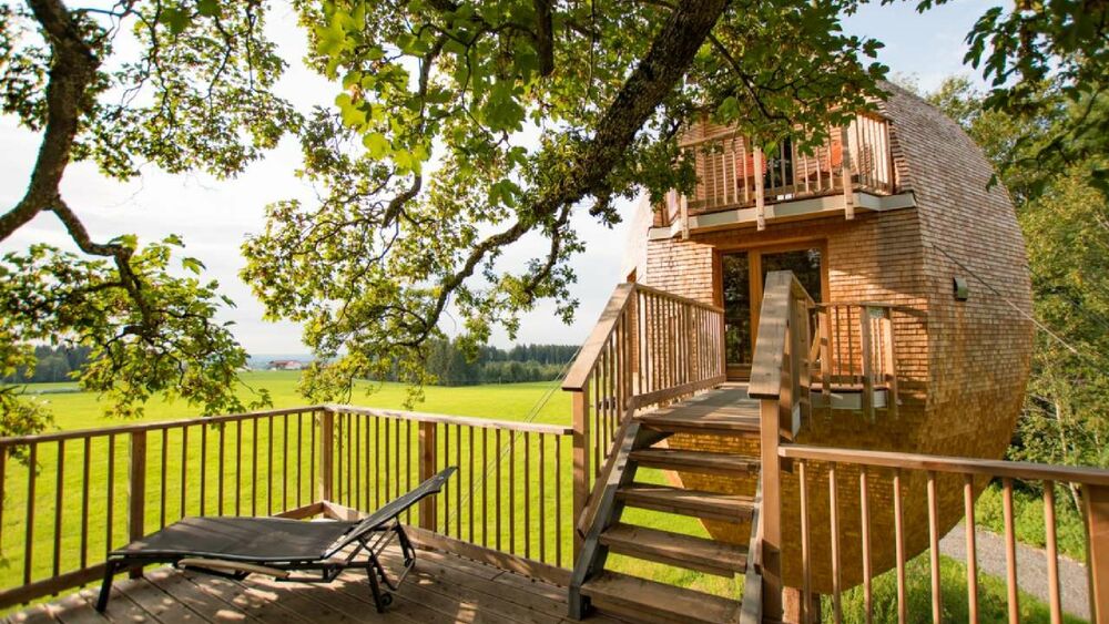 Übernachten in einem Landei im Allgäu