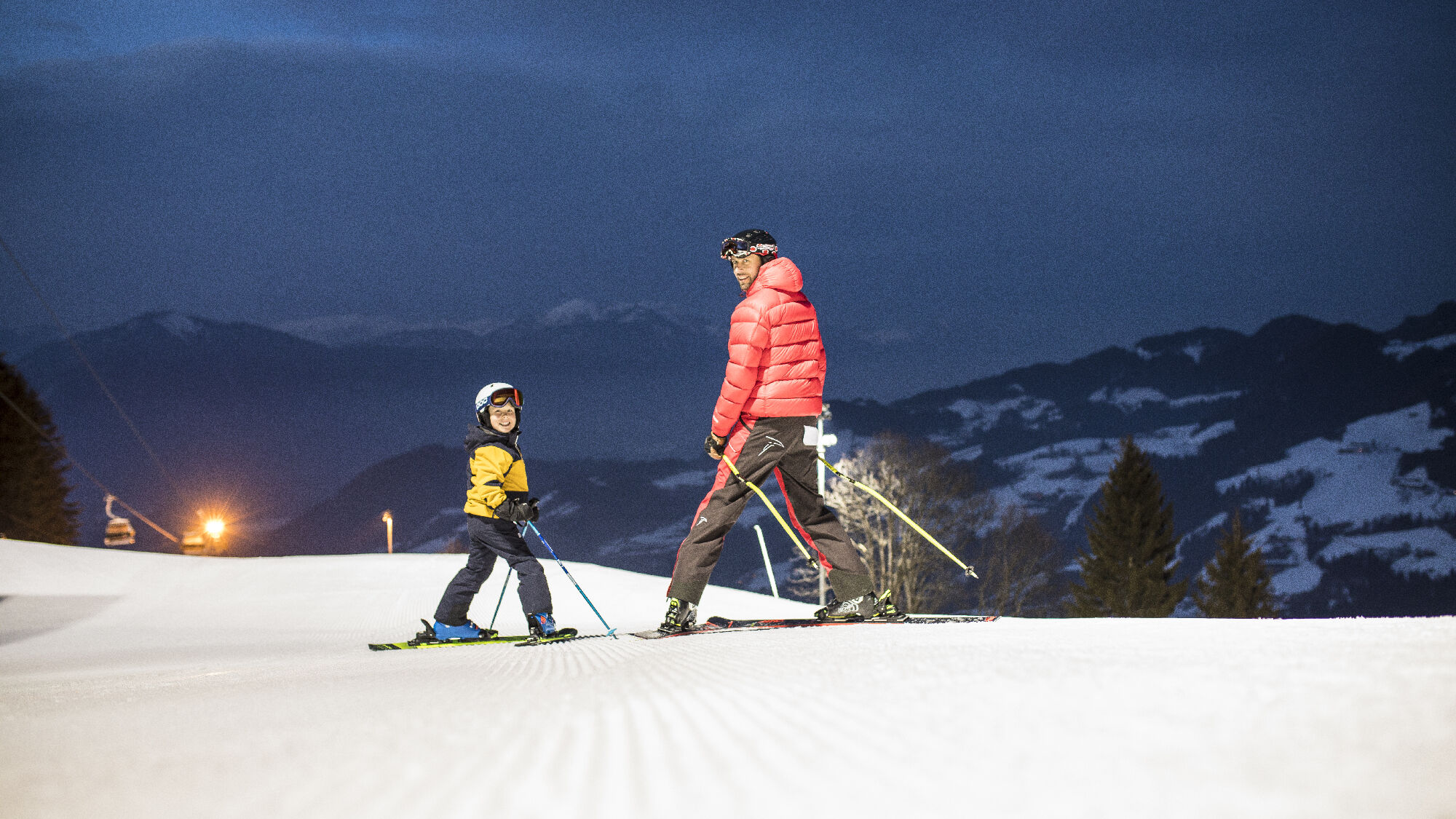 Nachtskilauf im Ski Juwel Alpbachtal Wildschönau