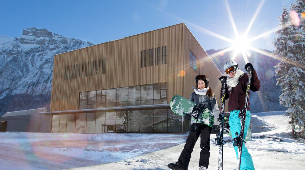 Neue Talstation der Mellaubahn