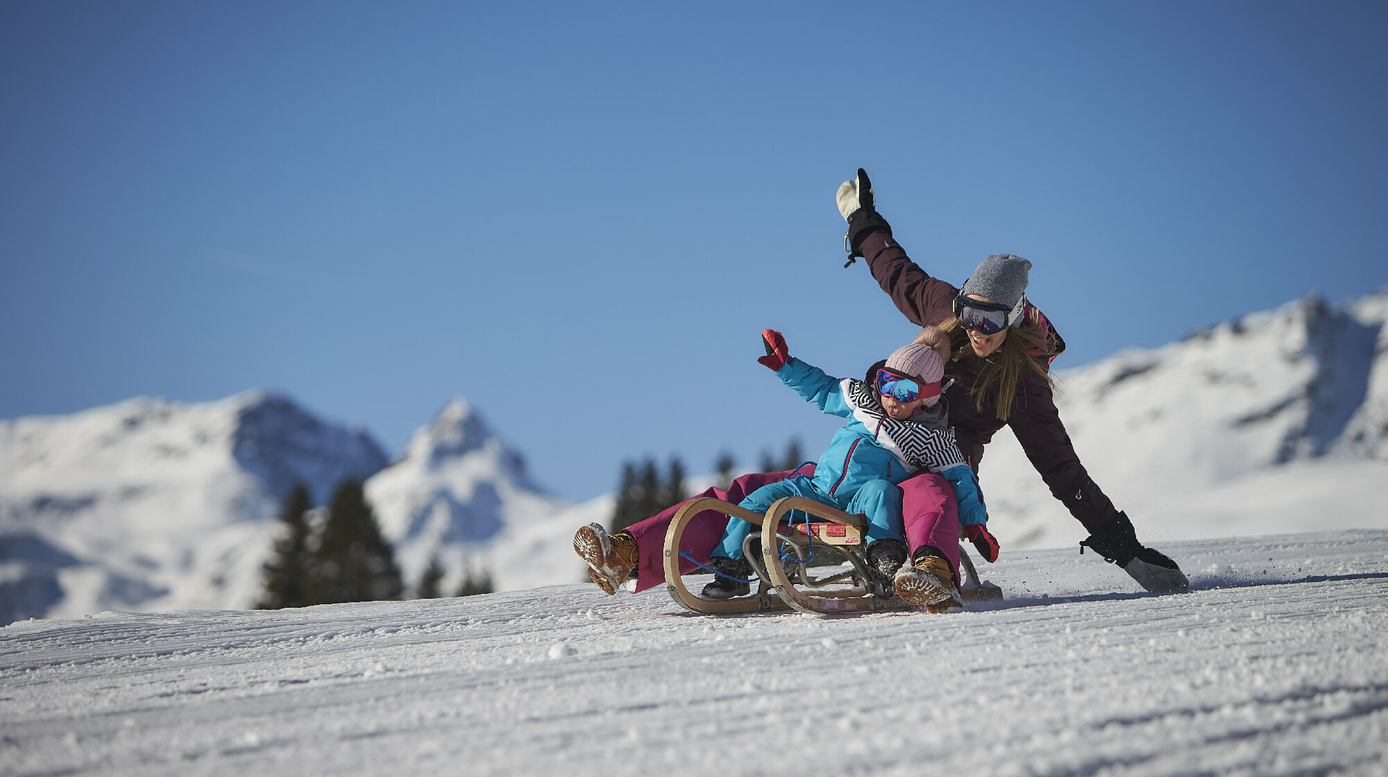 Rodelspaß im Skicircus