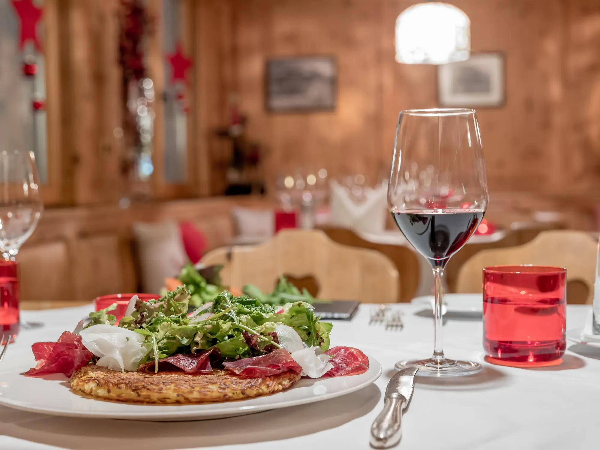 Abendessen in der Bündner Stube