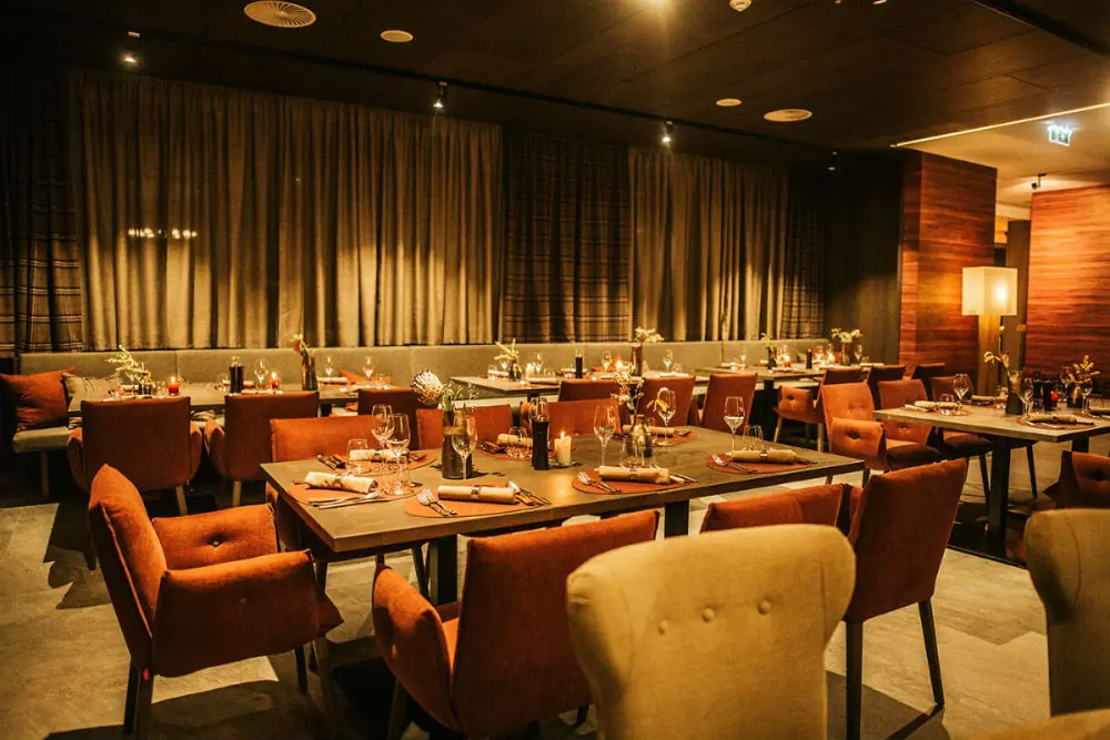 Das Restaurant im Adler Resort Saalbach-Hinterglemm