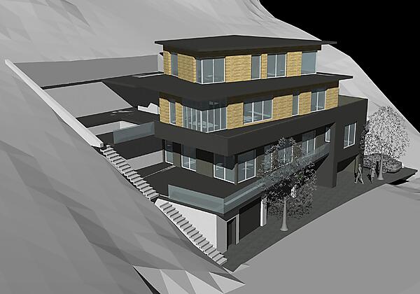 Skizze aparthotel ADRENALIN - Südwest