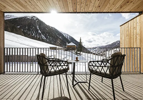 Terrasse Panoramazimmer