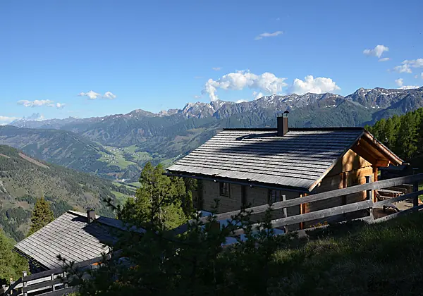 Hütte mit Aussicht