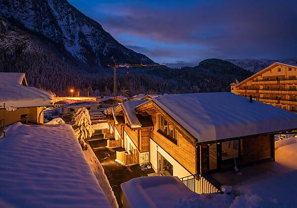 Vorderansicht abend's