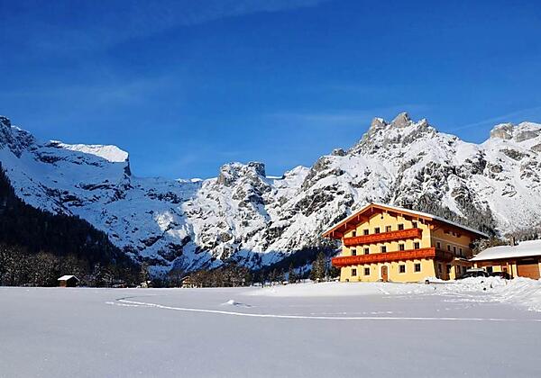 Winterparadies Oberlehengut am Talschluss