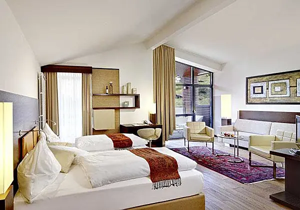 Die Suite 'Bernsteinstrasse' im Hotel Alpen Karawanserai