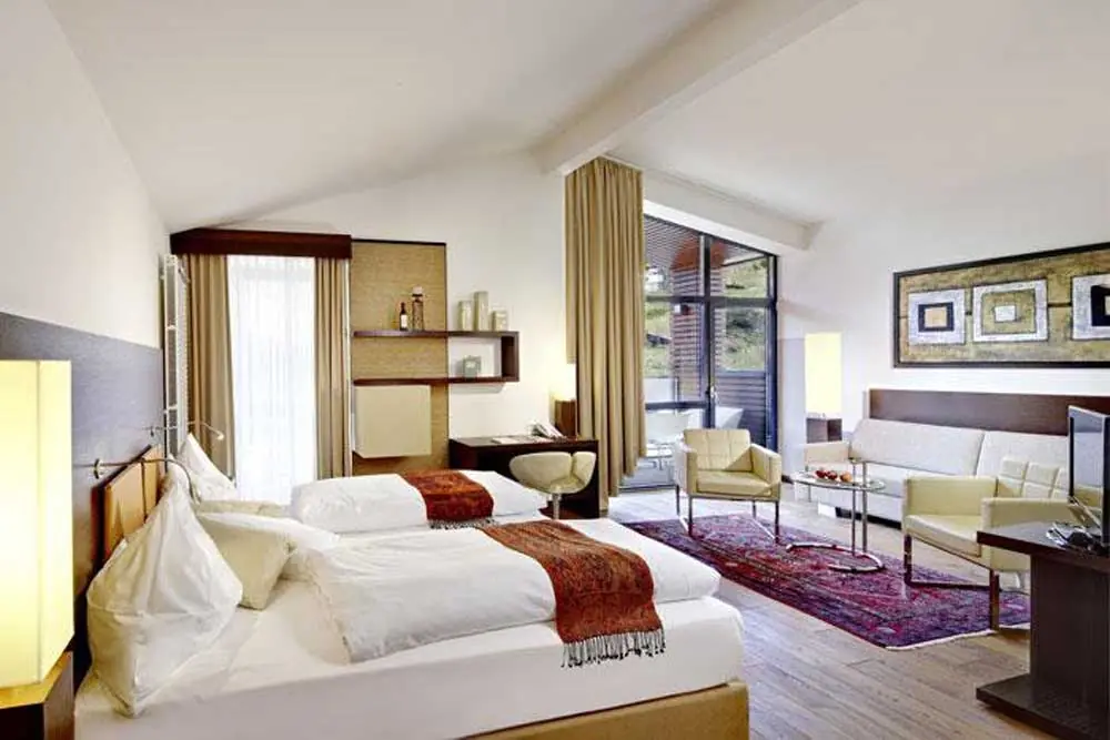 Die Suite 'Bernsteinstrasse' im Hotel Alpen Karawanserai