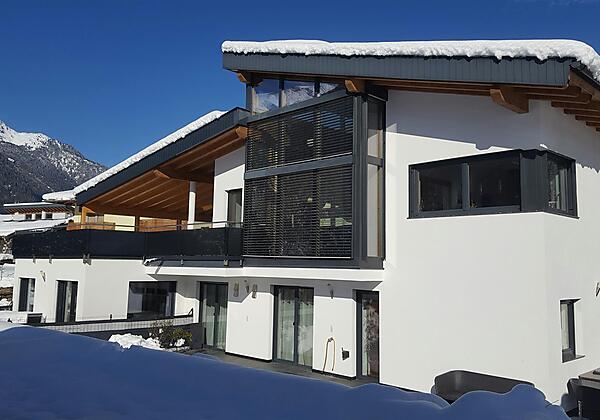 Hausansicht Winter