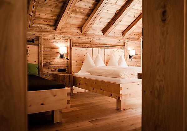 Alpenchalet Rauris Schlafzimmer 2 OG