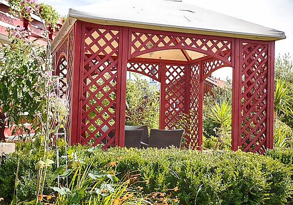 Pavillon im Garten