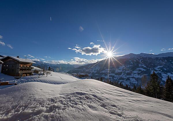 Tannenalm Aussicht Winter