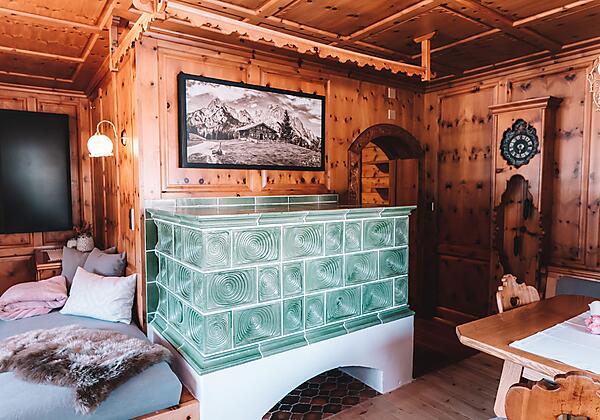 Alpenherz Chalet - Kachelofen