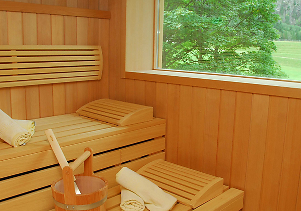 Die Sauna im Alpenhotel Badmeister in Flattach