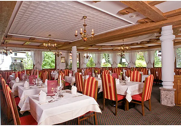 Das Restaurant vom Alpenhotel Fernau in Neustift im Stubaital