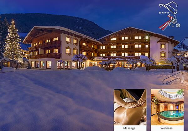 Winter by night Christmas tree 24