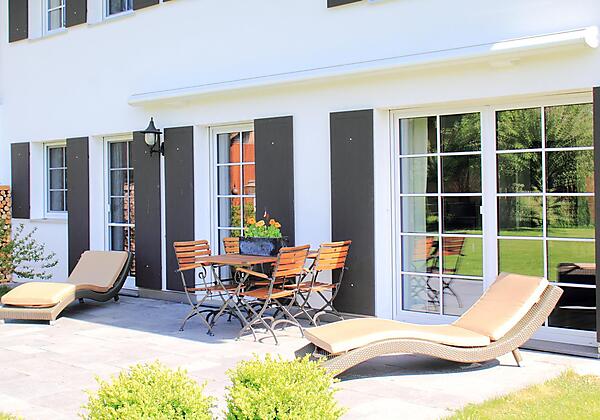 Sonnenterrasse der EG - Wohnung