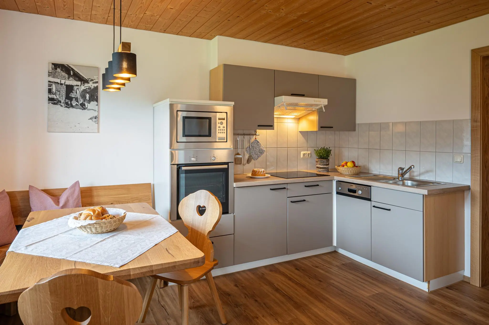 Modern - gemütlich - warm