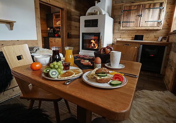 Chalets Frühstück