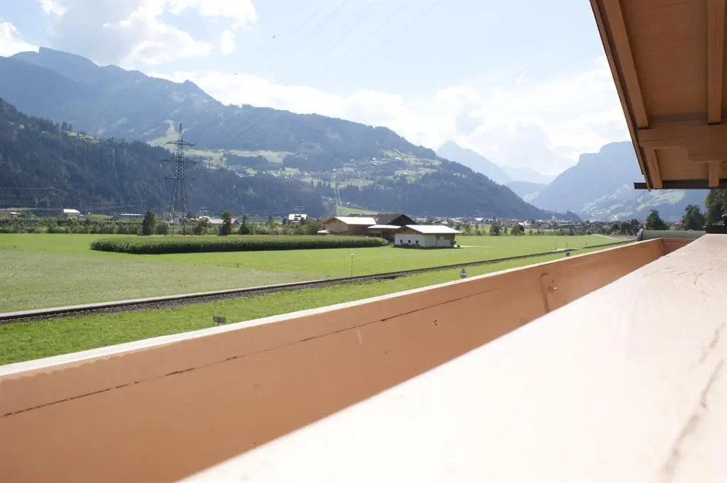 Ausblick vom Balkon