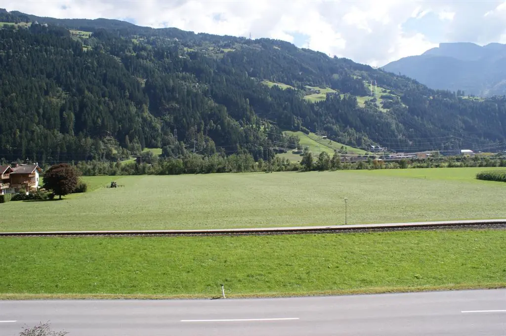 Ausblick Richtung Zillertalbahn