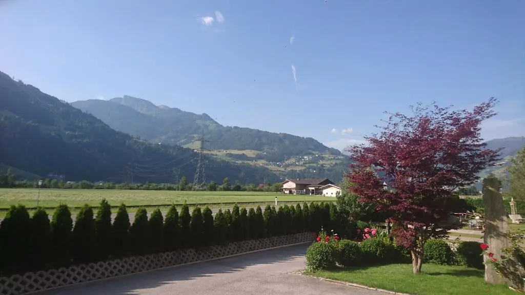 Haus Eberharter Blick auf Gerlosstein