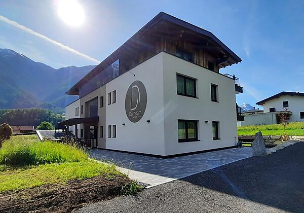 Haus linke Seite Winter