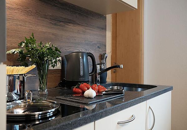 Küche im Appartement