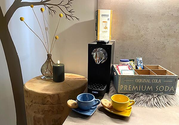 Kaffemaschine im Appartement