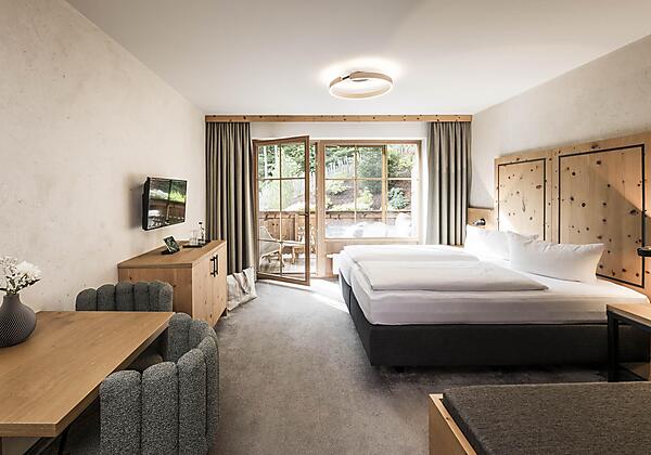 Doppelzimmer am Bergwald