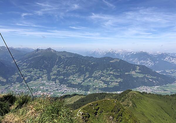 Wiedersbergerhorn Blickrichtung Westen (Fügen)