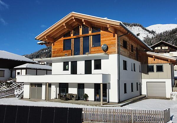 Unser Haus im Winter