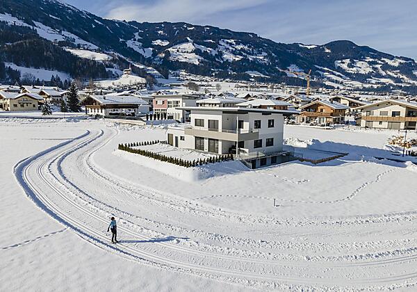 Ferienwohnung Loipe direkt an der Unterkunft