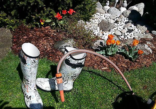 Apart Tyrol im Garten