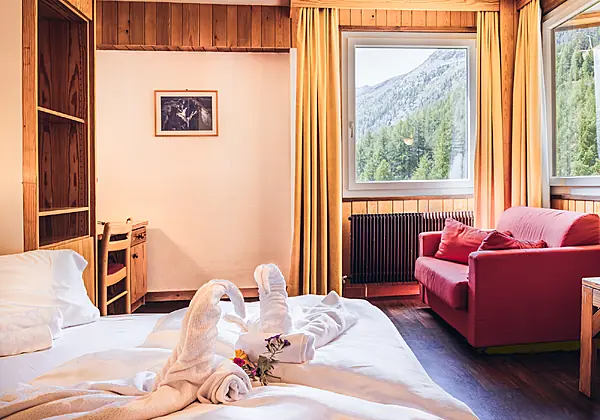 Zimmer im Maso Corto