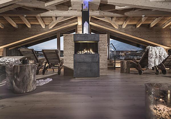 Entspannung im Gipfelglitzer