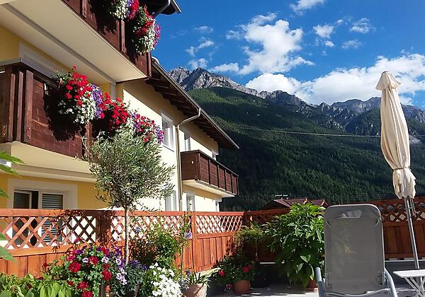 Apartment Alber Blick von Sonnenterrasse
