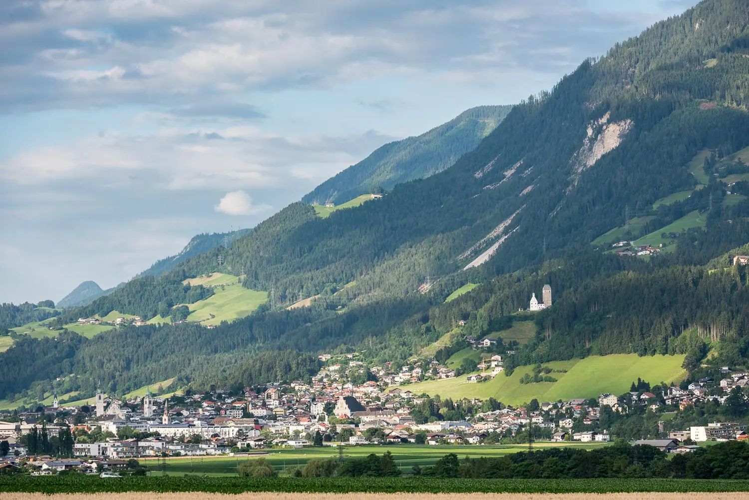Blick auf Schwaz-©Silberregion-Karwendel