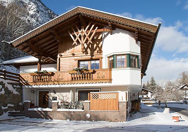 Winterbild Apartement Oetztal
